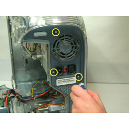 Power Mac G4 M5183 Замена блока питания